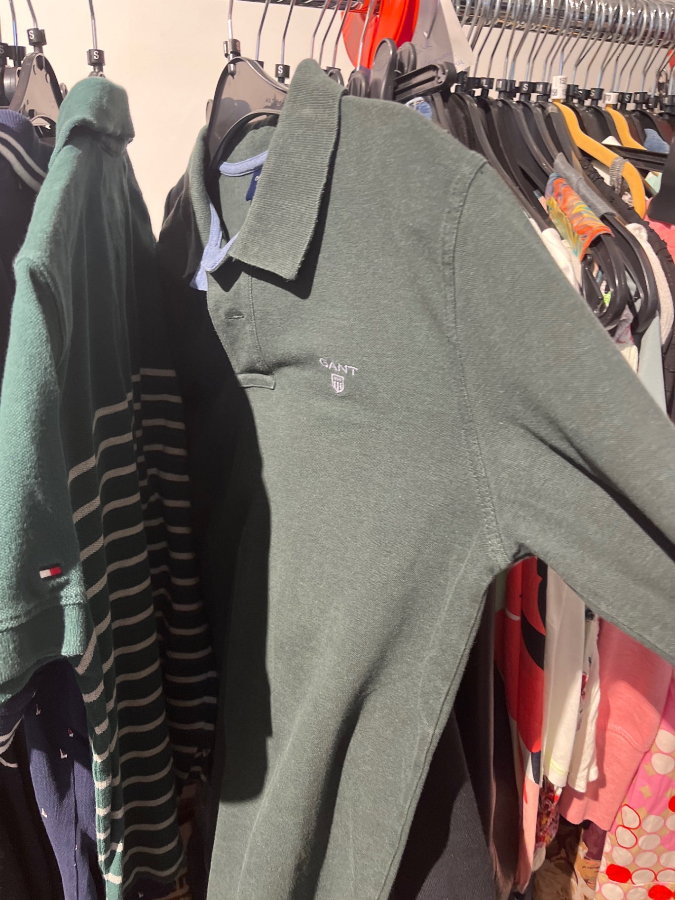 Gant Poloshirt Dunkelgrün Größe: S