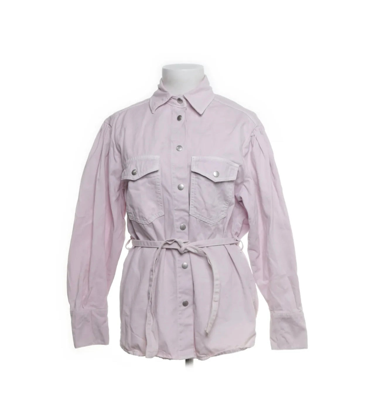 Gina Tricot Jeansjacke Rosa Größe: M