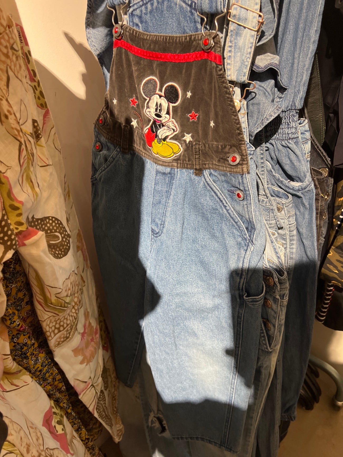 Mickey (Disney) 90’s Vintage Latzhose Größe: 7 Jahre