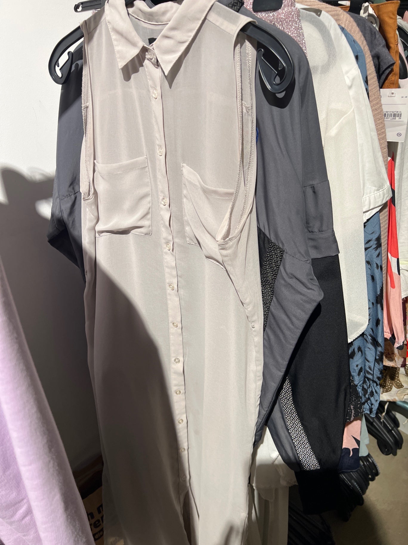 BiK Bok Hemdkleid Beige Größe: M