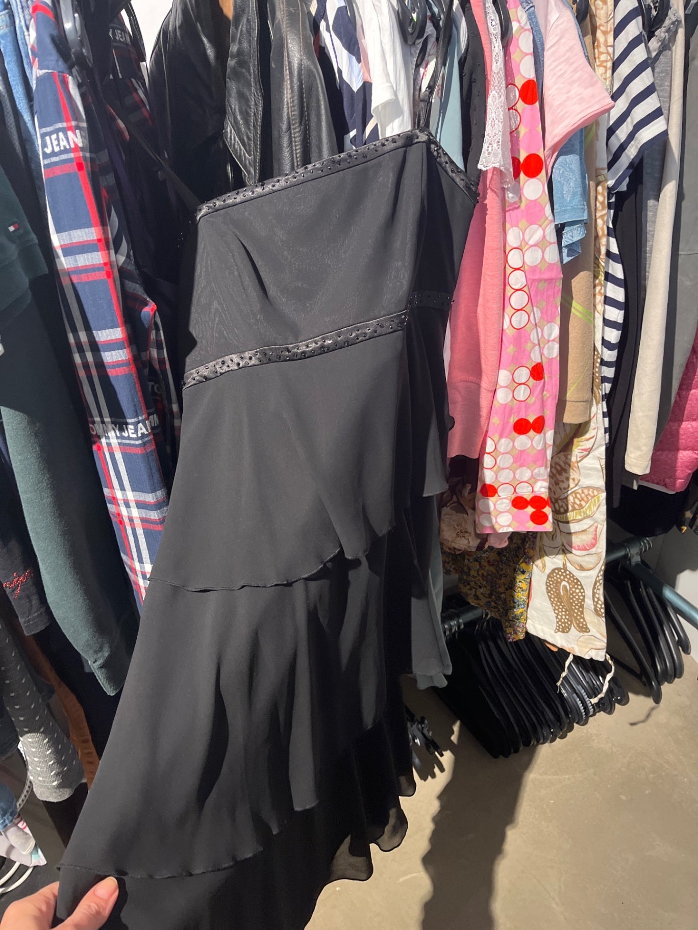 Zero Kleid Schwarz Größe: