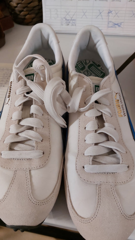 Puma Sneaker Weiß und Beige Größe: 42,5