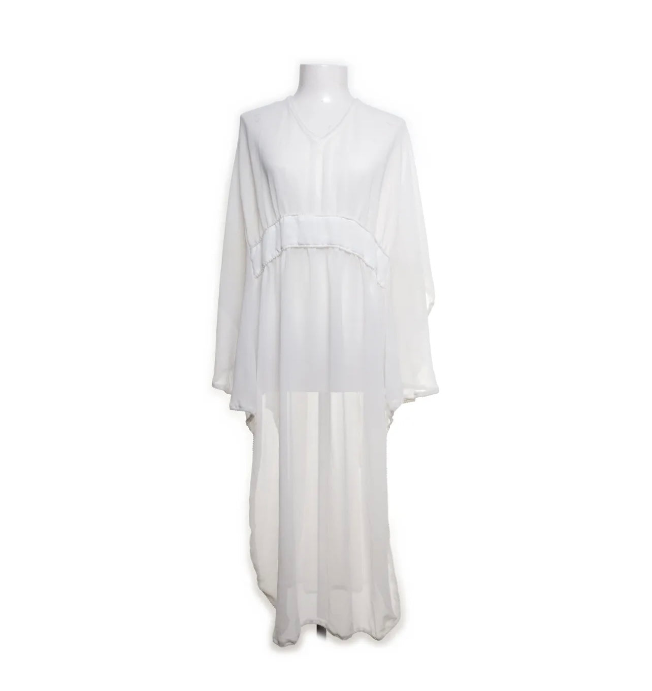 Rut & Circle Maxikleid Weiß Größe: 42