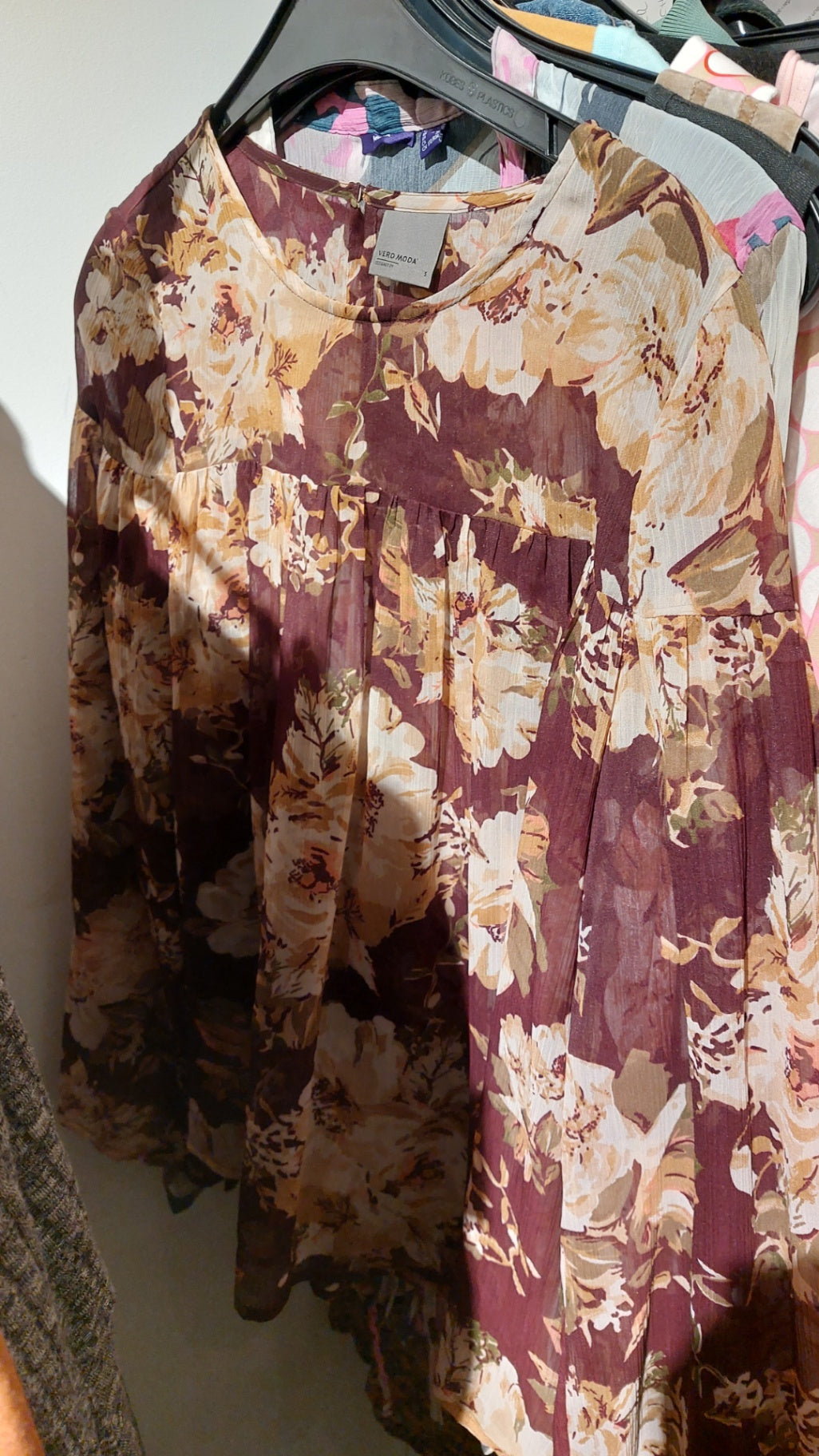 Vero Moda Bluse Bordeaux Größe: S