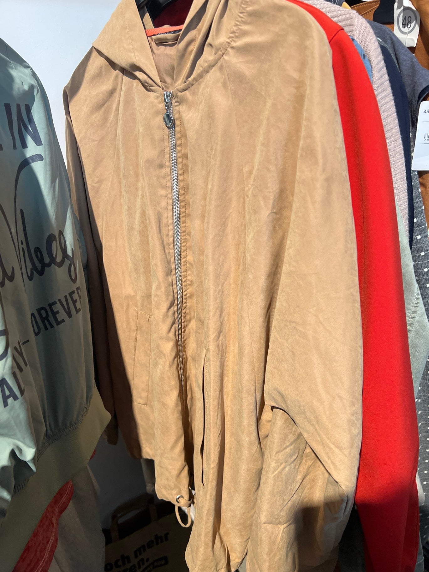 Laura Torelli Jacke Beige Größe: M