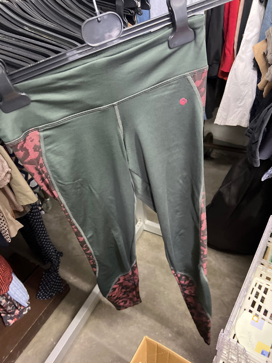 Tchibo Leggings Dunkelgrün Größe: XS