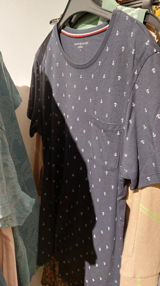 Tommy Hilfiger T-Shirt Dunkelblau Größe: M