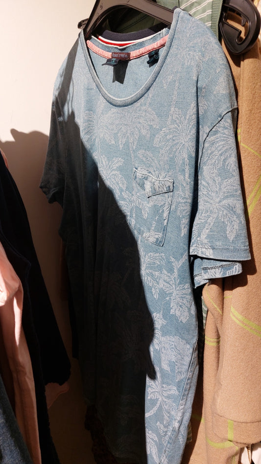 Scotch & Soda T-Shirt Blau Größe: L