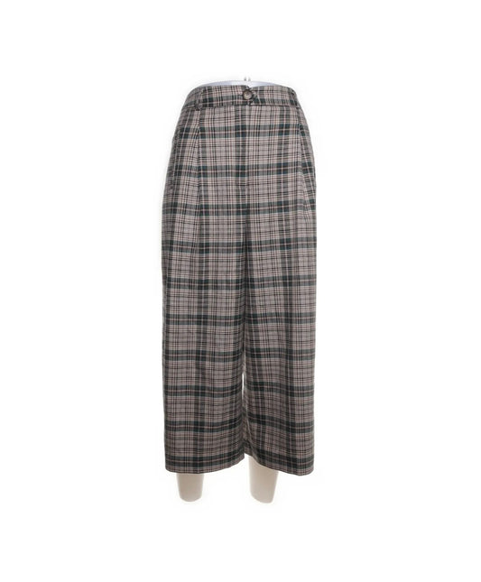Reserved Culotte Grau mit Karomuster Größe: 36