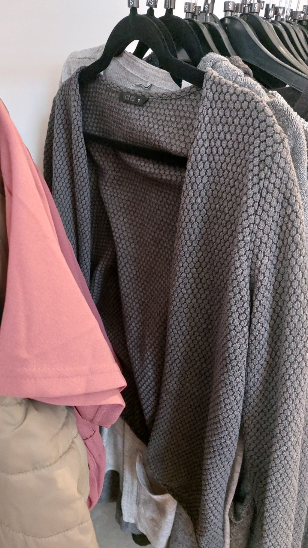 Only Cardigan Grau Größe: S