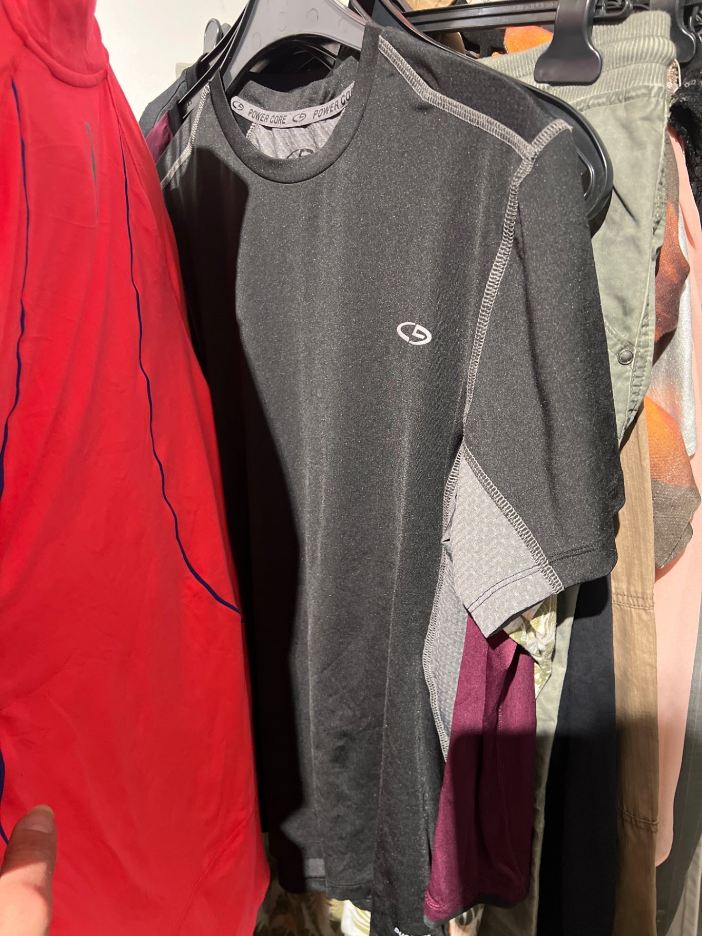 Champion T-Shirt Schwarz Größe: S