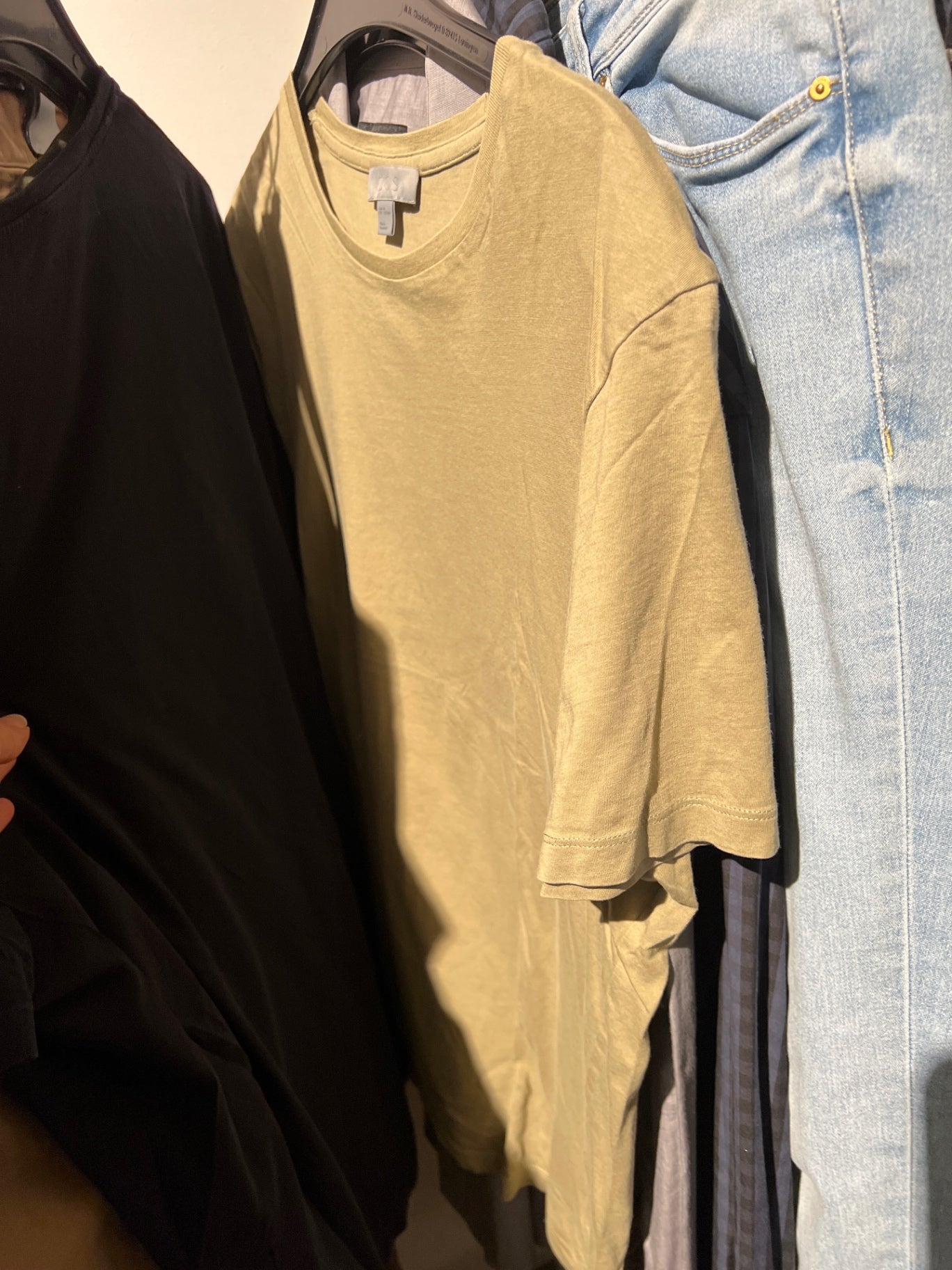 COS T-Shirt Olive Größe: S
