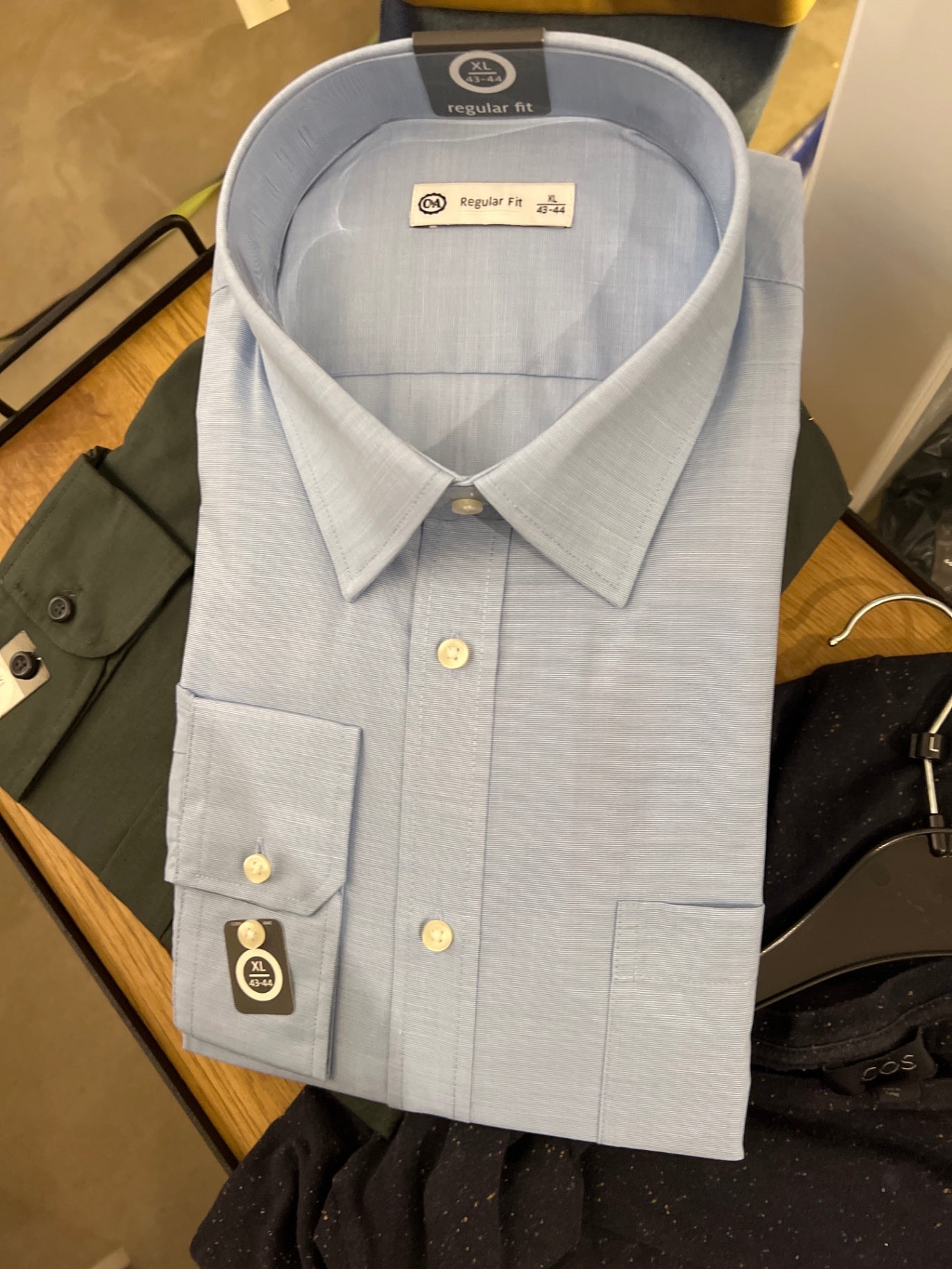 C&A Hemd Hellblau Größe: XL