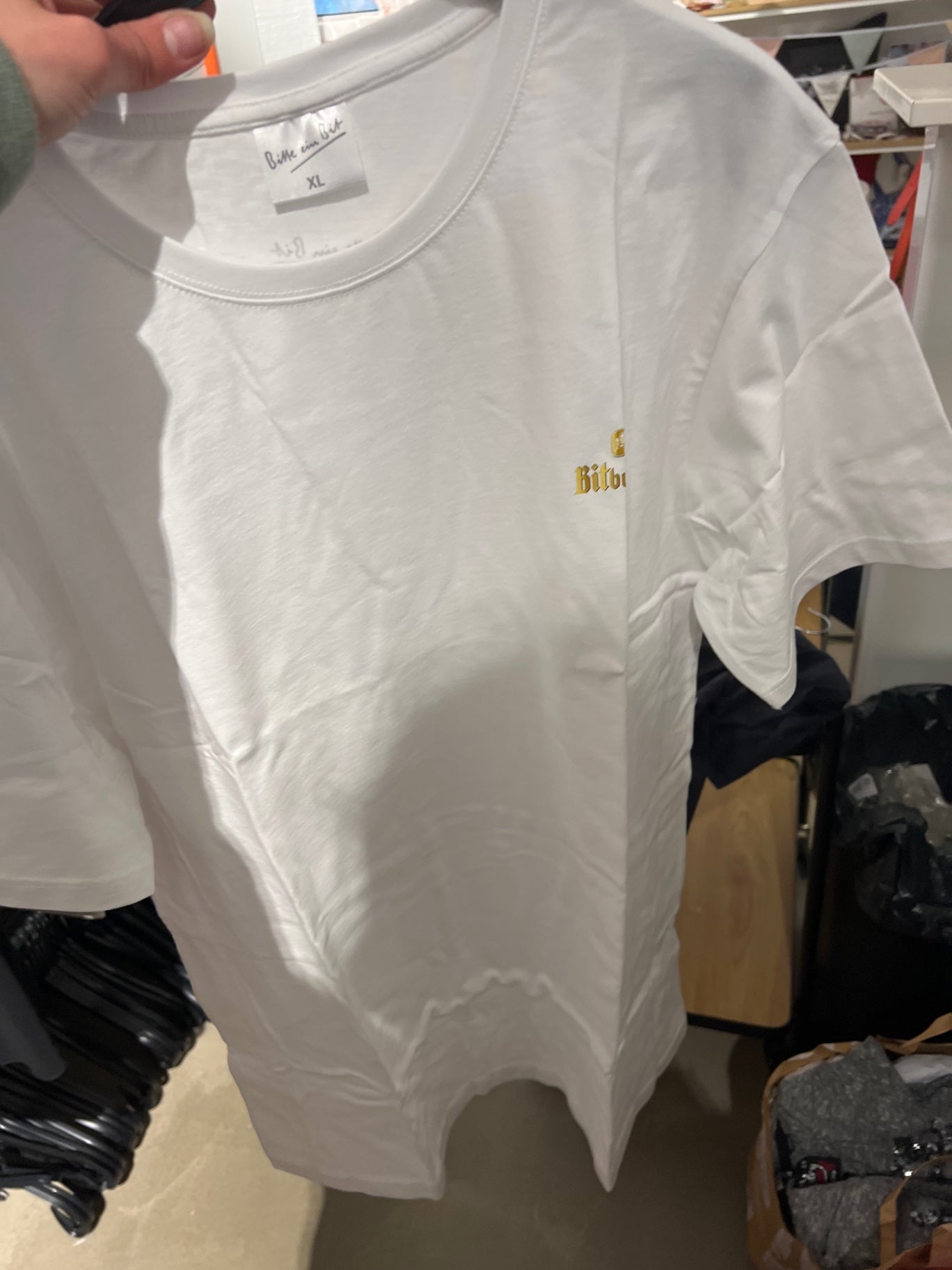 Bitburger T-Shirt Weiß Größe: XL
