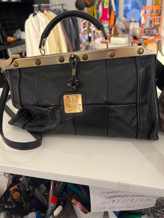 Conti Osvaldo Vintage Tasche Schwarz