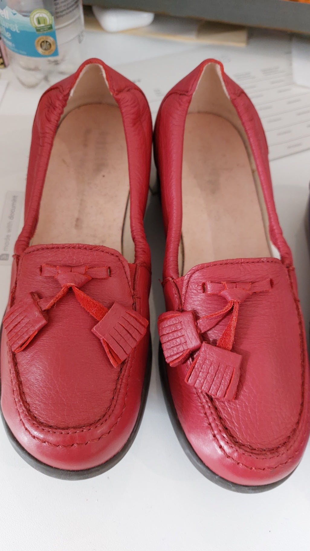 Schuhe Rot Größe: 35