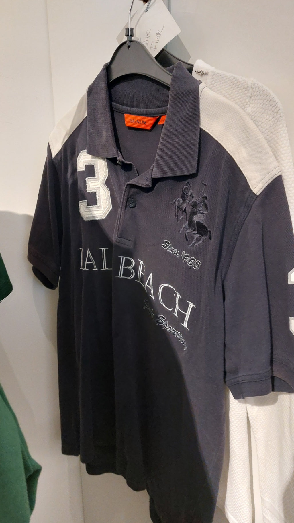 SIGNUM Poloshirt Dunkelblau Größe: M