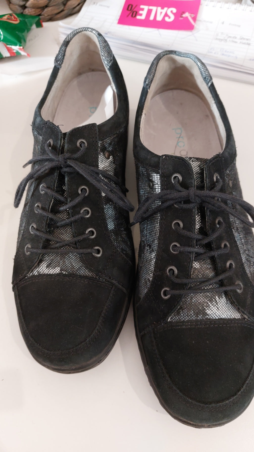 Waldläufer Schuhe Schwarz Größe: 5,5