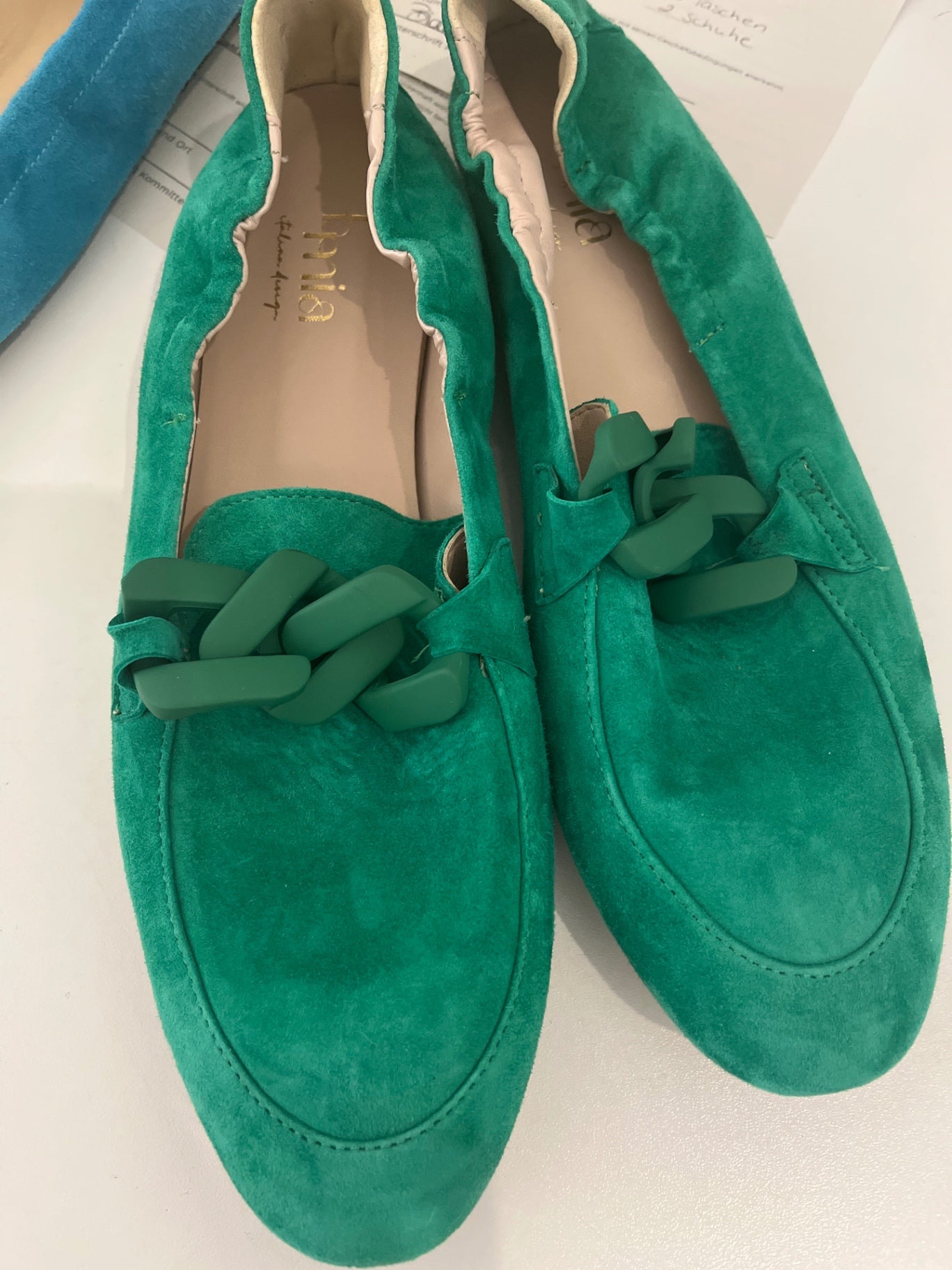 Emia Schuhe Grün Größe: 40
