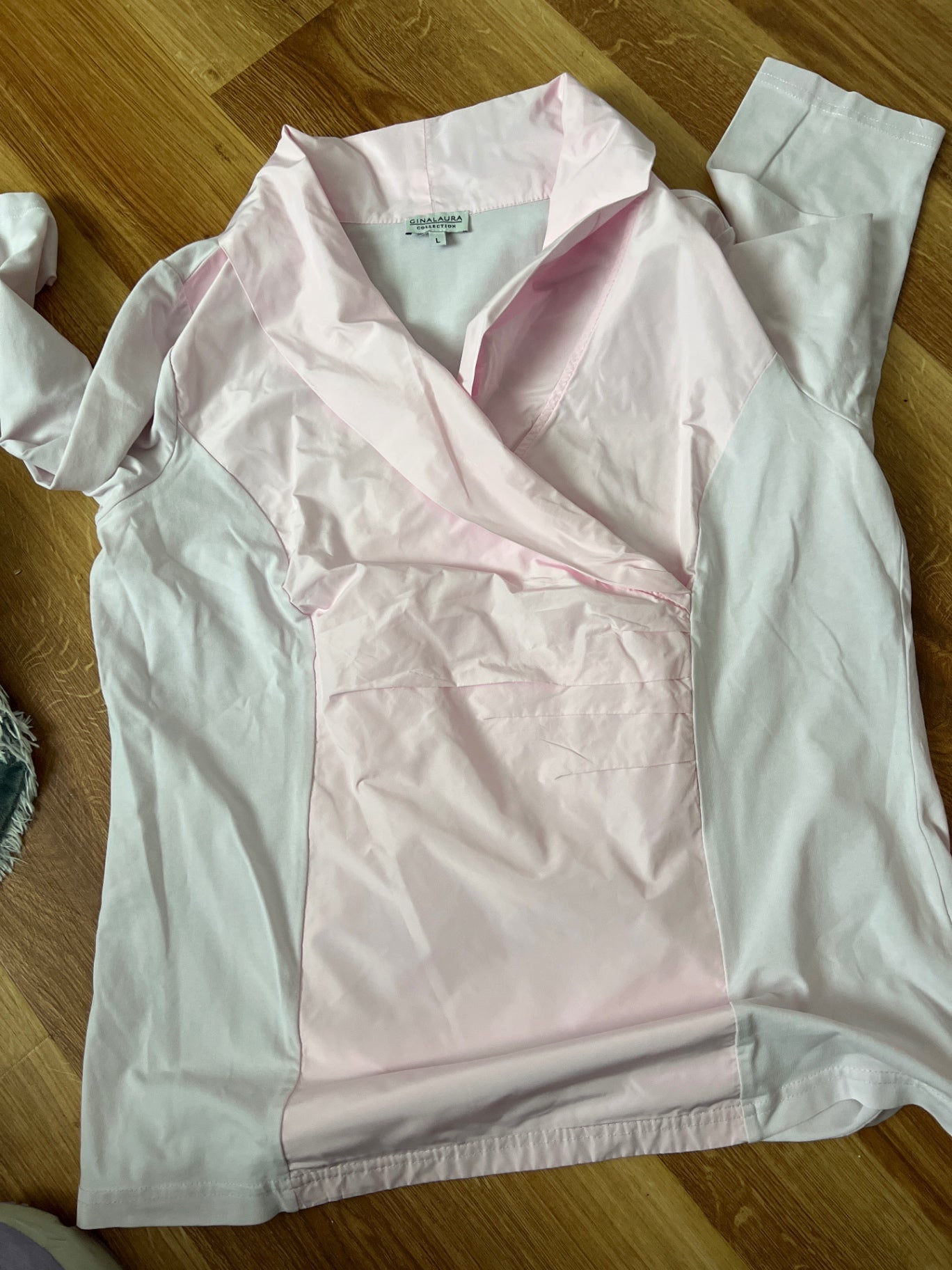 Gina Laura Bluse Rosa Größe: L