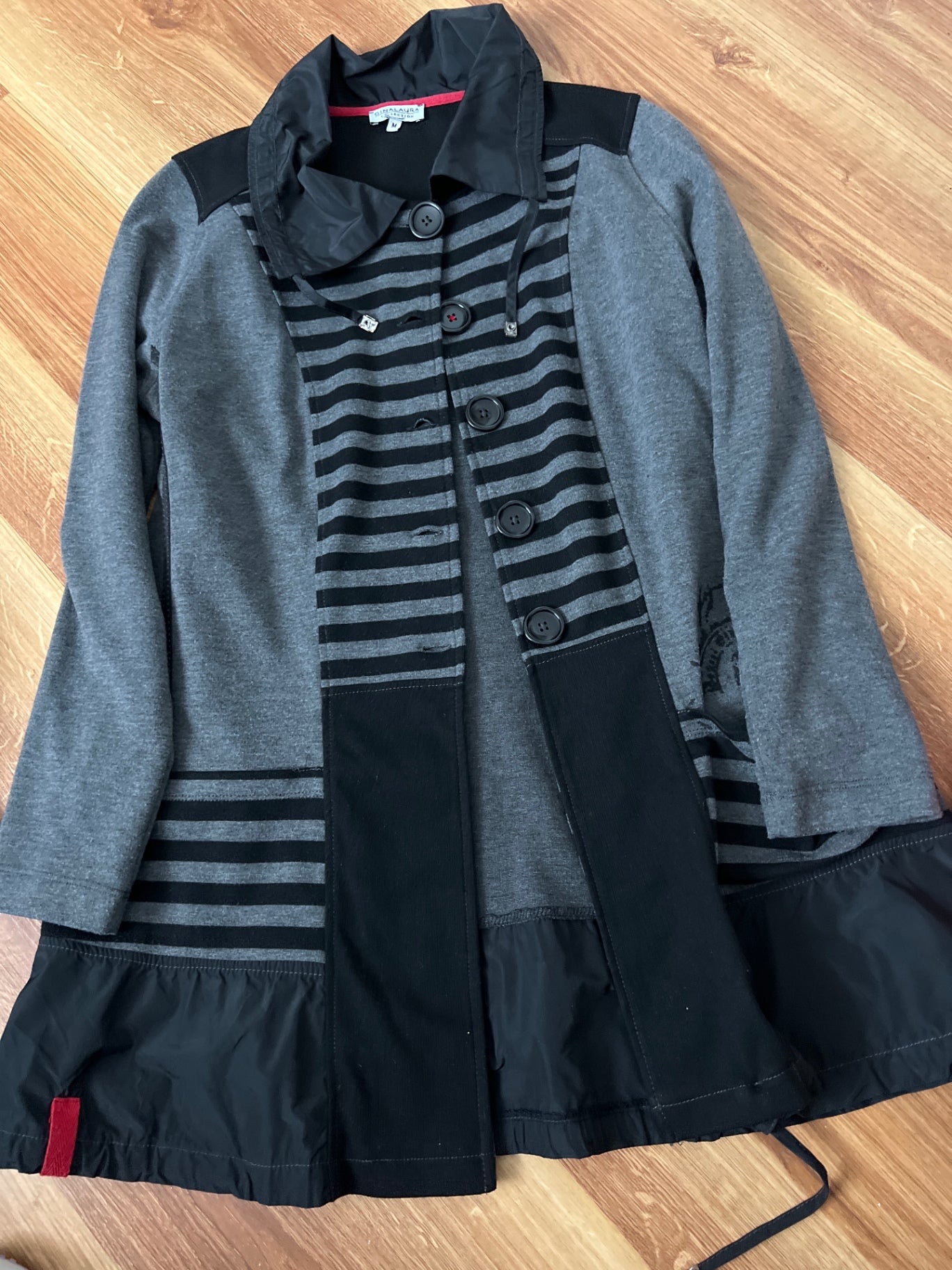 Gina Laura Cardigan Grau Größe: M