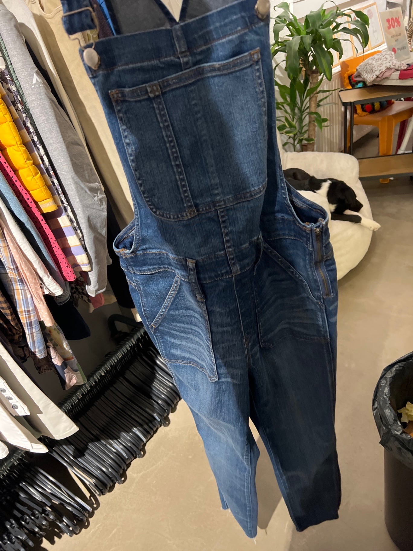 Madswell Latzhose Blau Größe: M