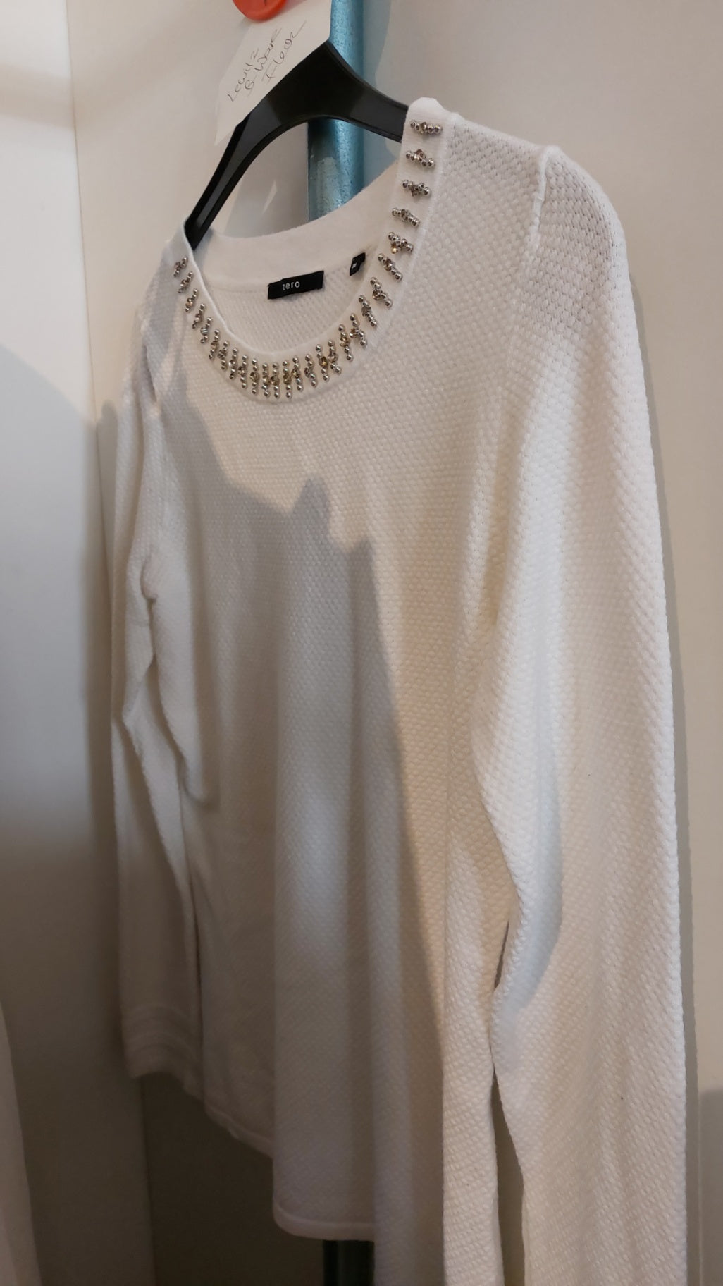 Zero Pullover Weiß B-WARE Größe: S