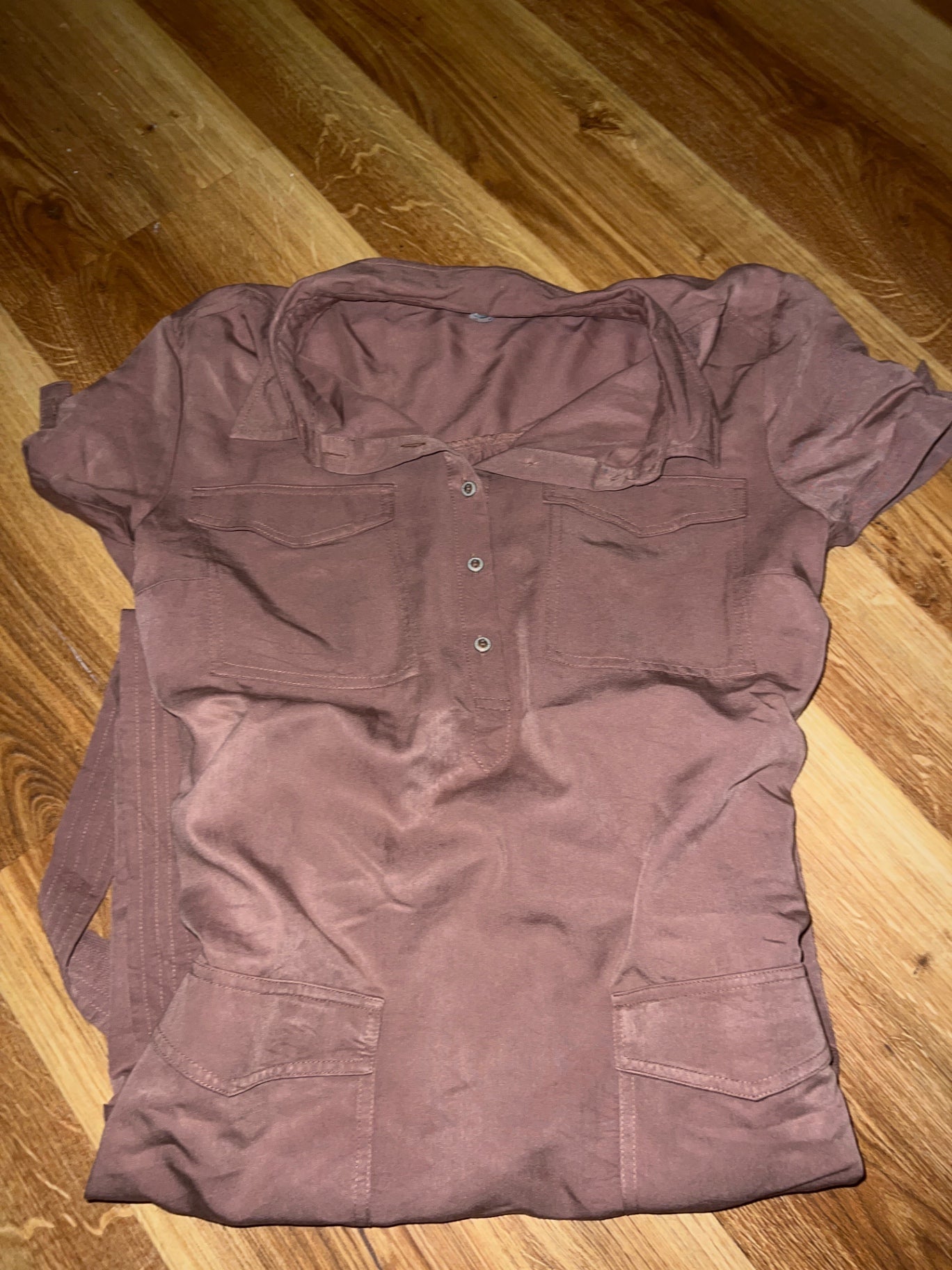 Only Kleid Braun Größe: L
