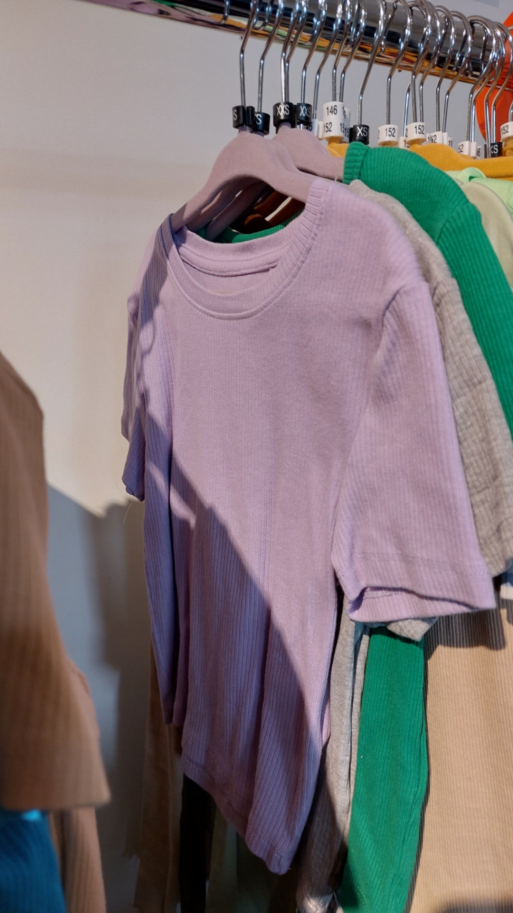 T-Shirt Lila Größe: XXS