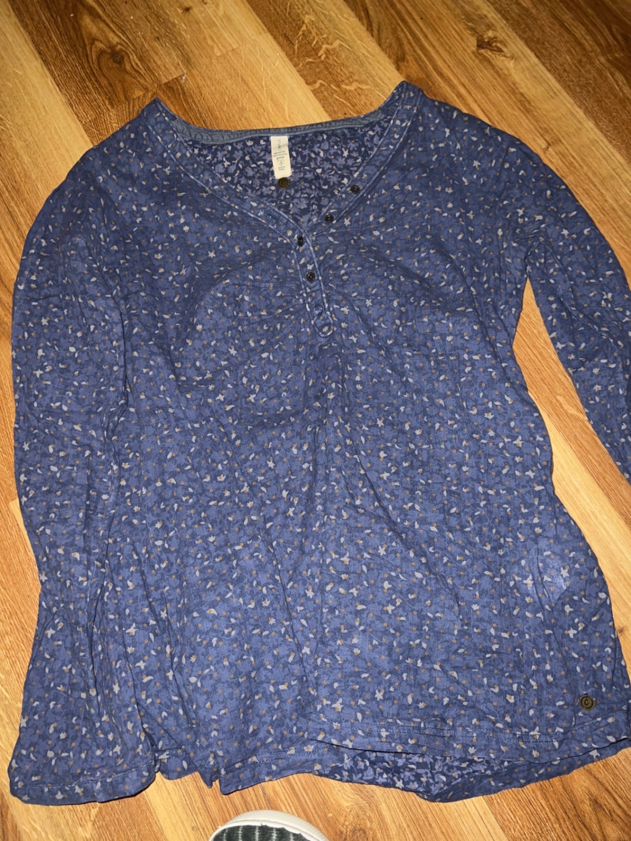 Campus Bluse Blau Größe: M