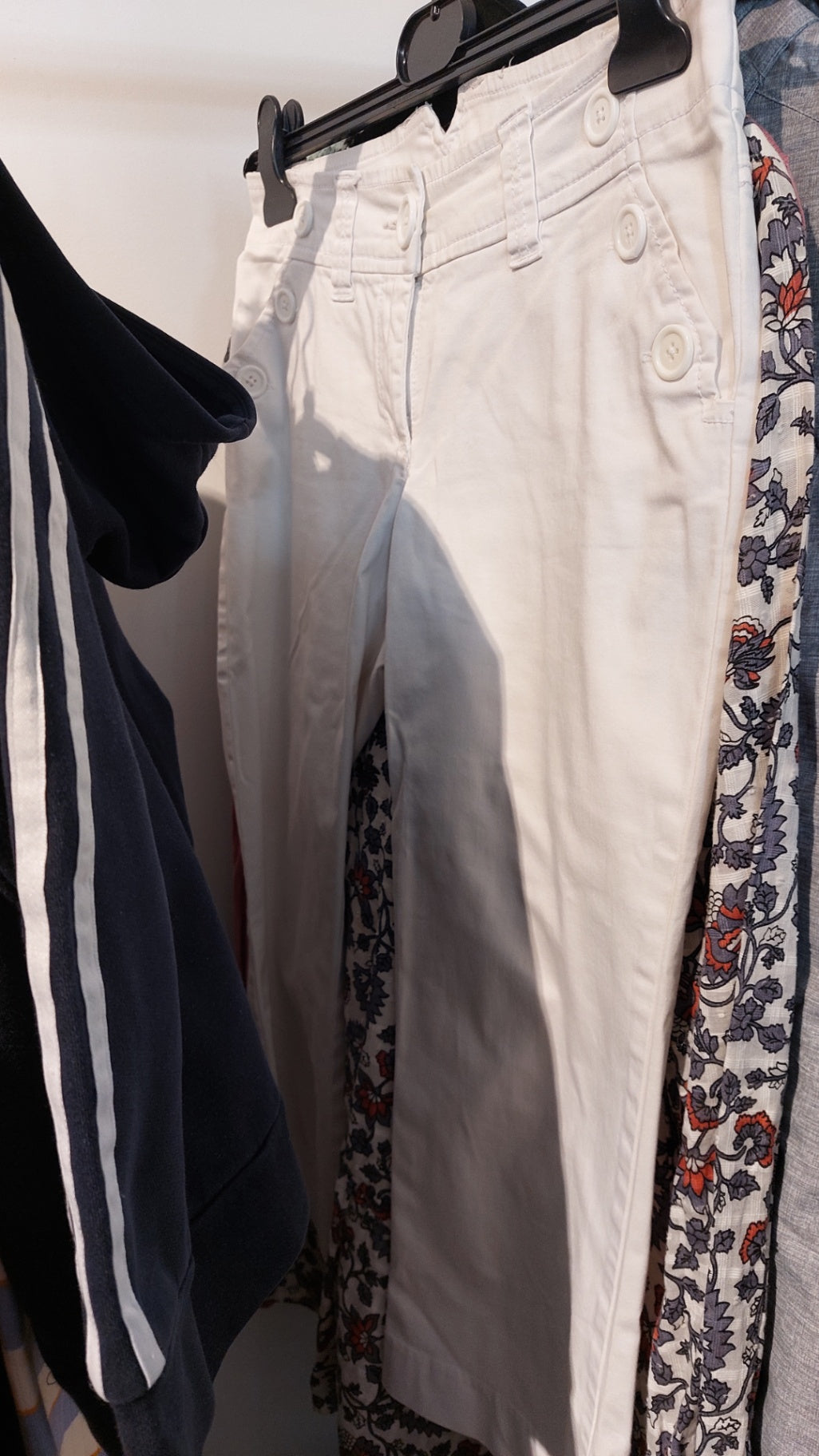 H&M Hosen Weiß Größe: S