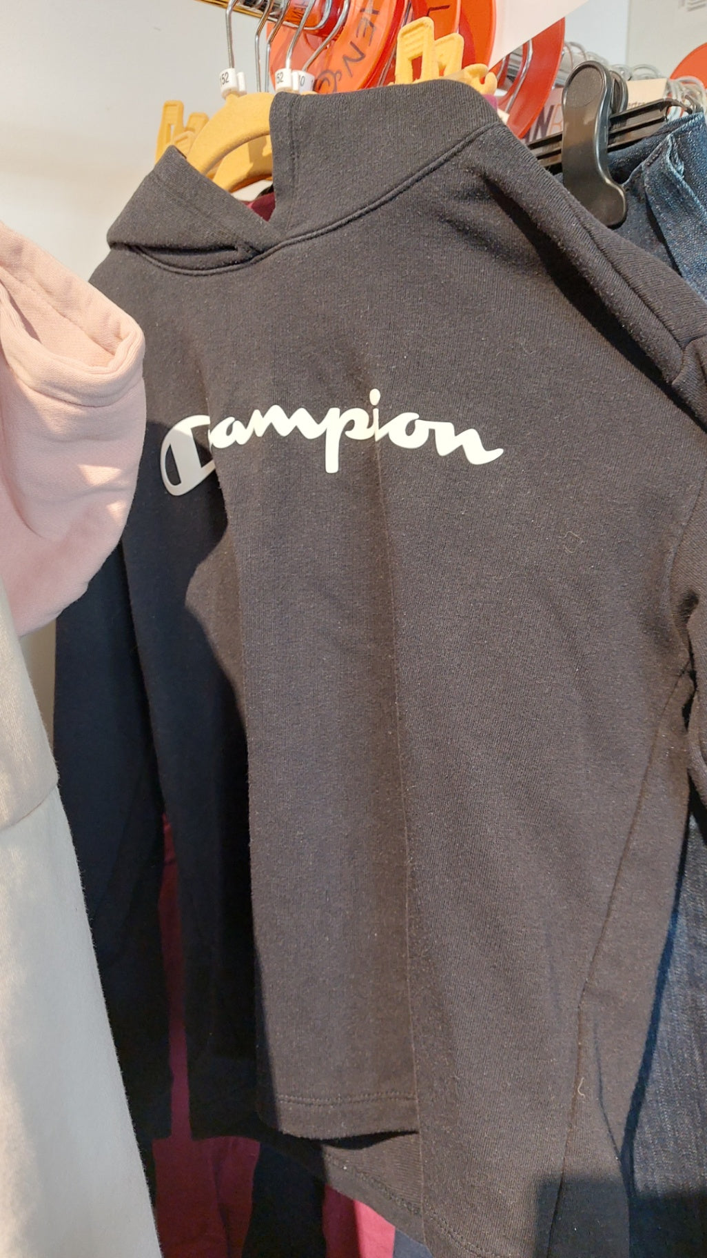 Champion Hoodie Schwarz Größe: 152