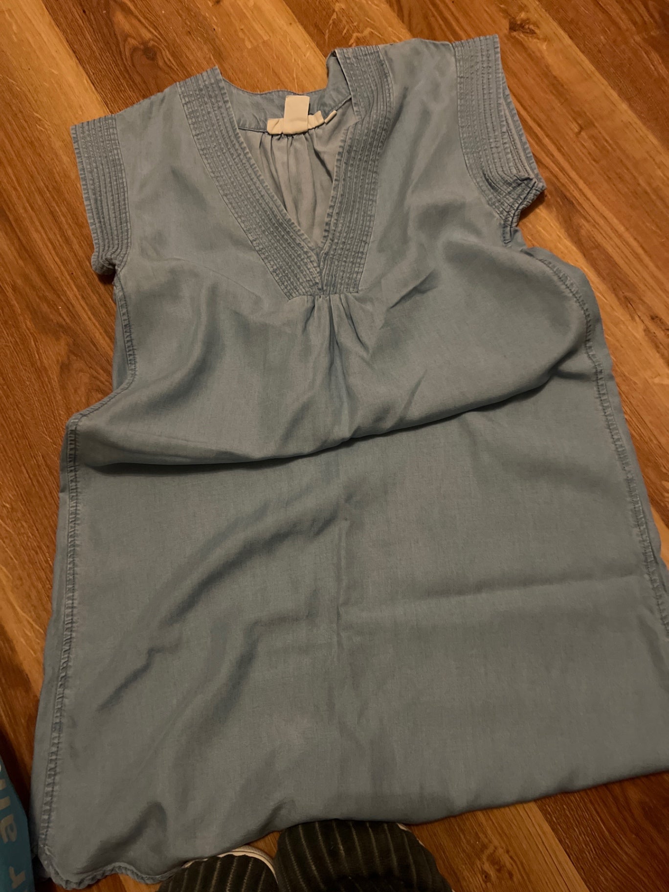 H&M Kleid Hellblau Größe: 36