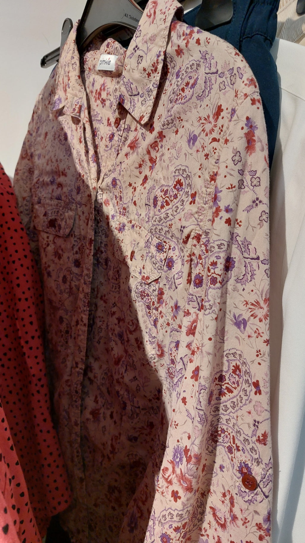 Pimkie Bluse Rosa/Bunt Größe: S