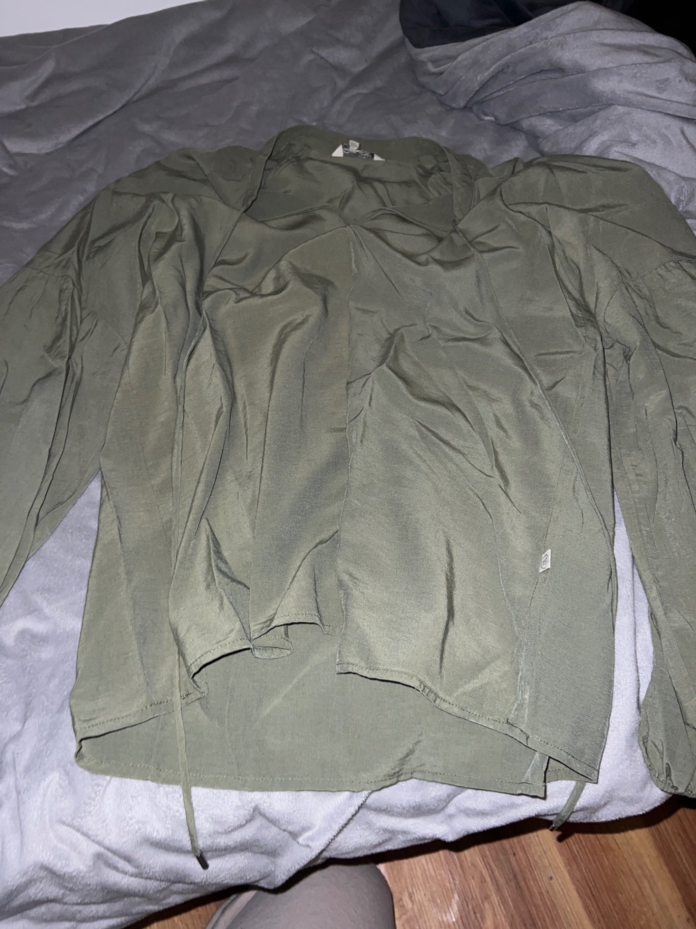 Herrlicher Bluse Olive Größe: XS
