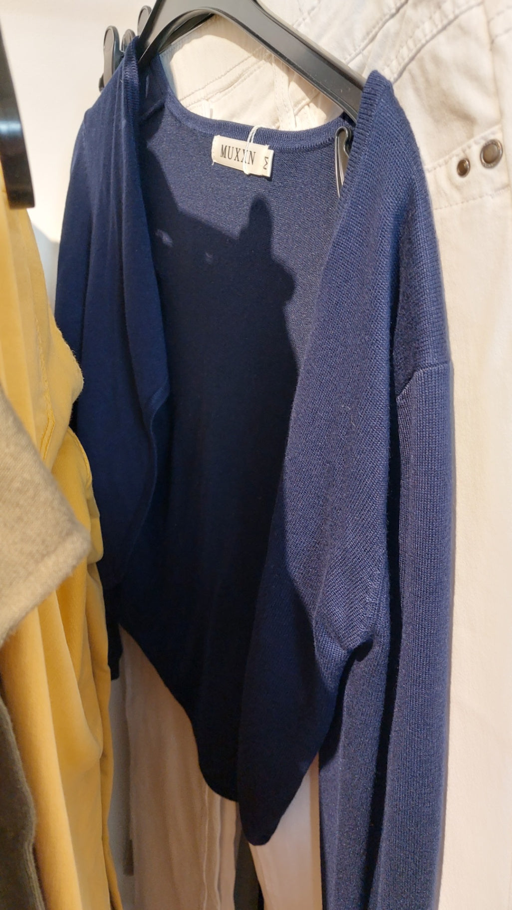 MUXXN Pullover Dunkelblau Größe: M