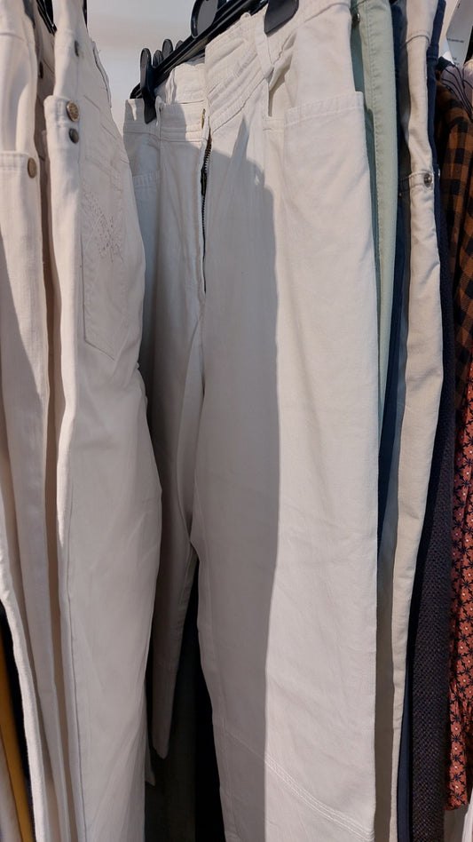 Canda Hose Weiß Größe: XL