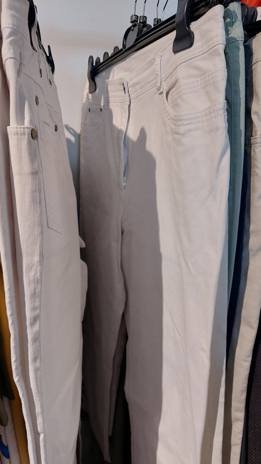 Canda Hose Weiß Größe: XL