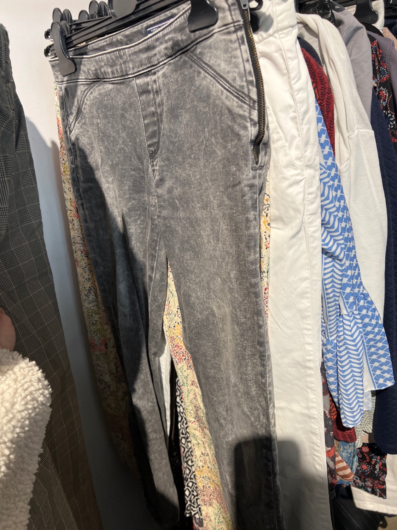 Tommy Hilfiger Jeggings Grau Größe: 27