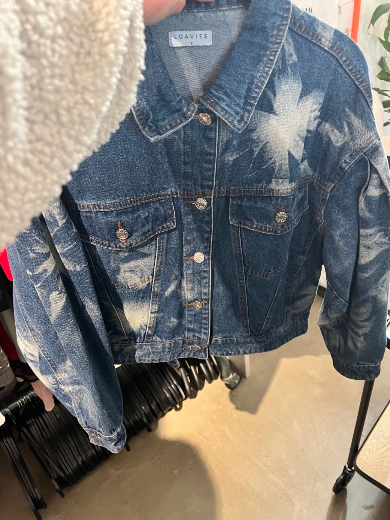 Loavies Jacke Blau Größe: S