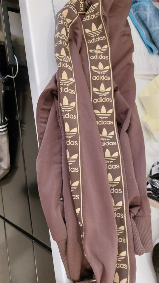 Adidas Jacke Braun 