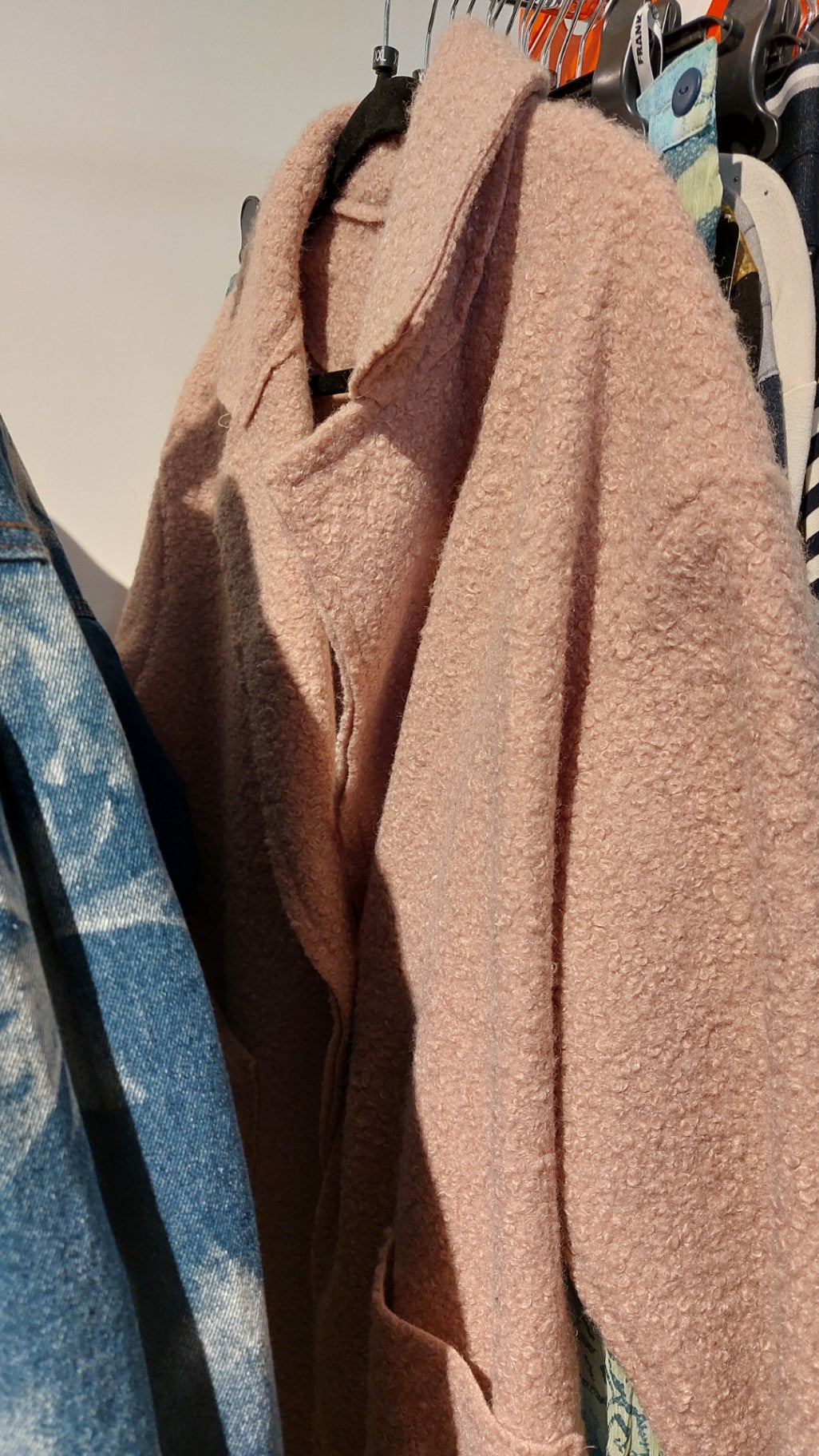 New Collection Mantel Rosa Größe: XXL