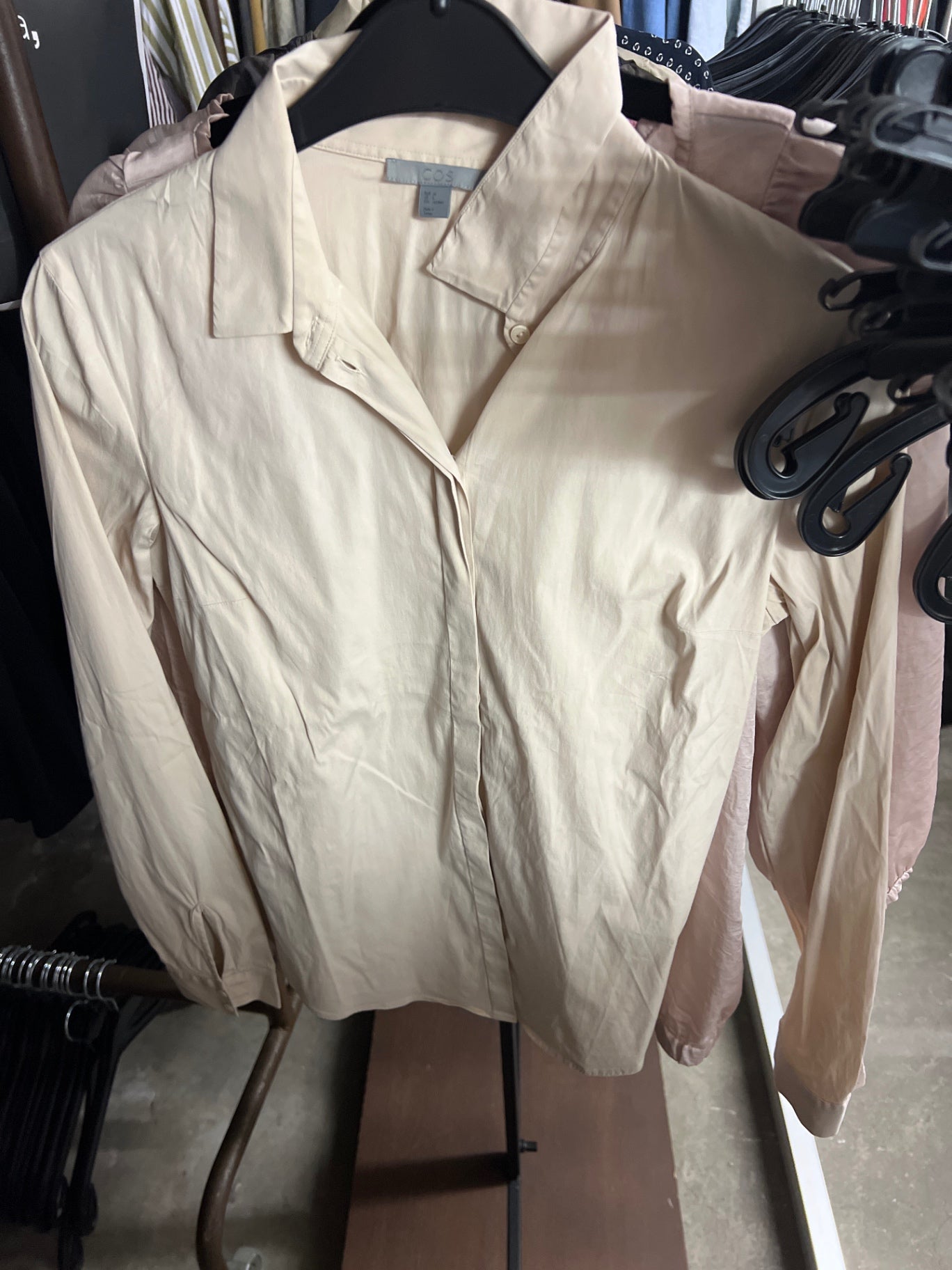 COS Bluse Beige Größe: S