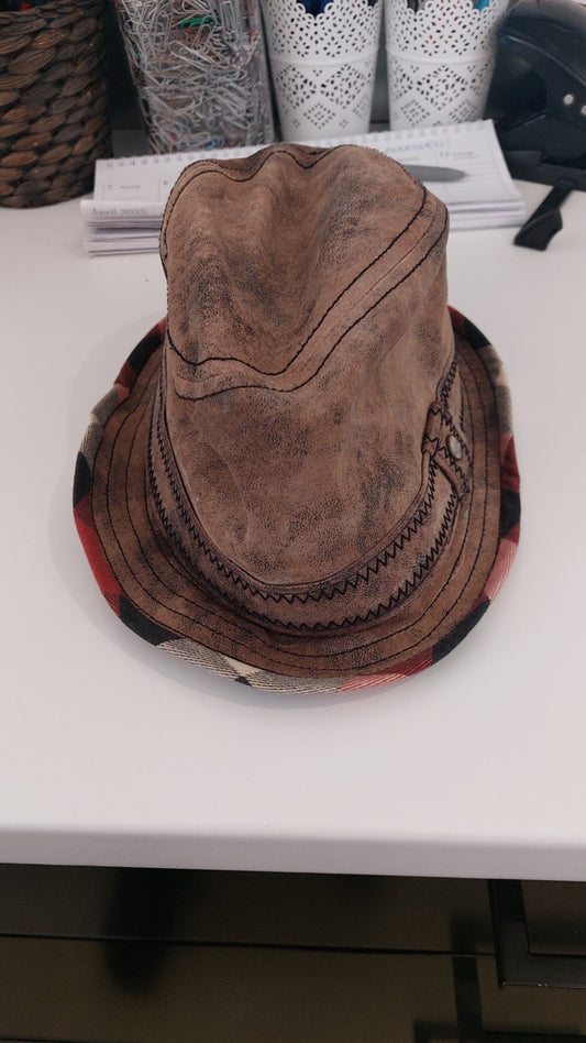Stetson Leder-Hut  Größe: XL