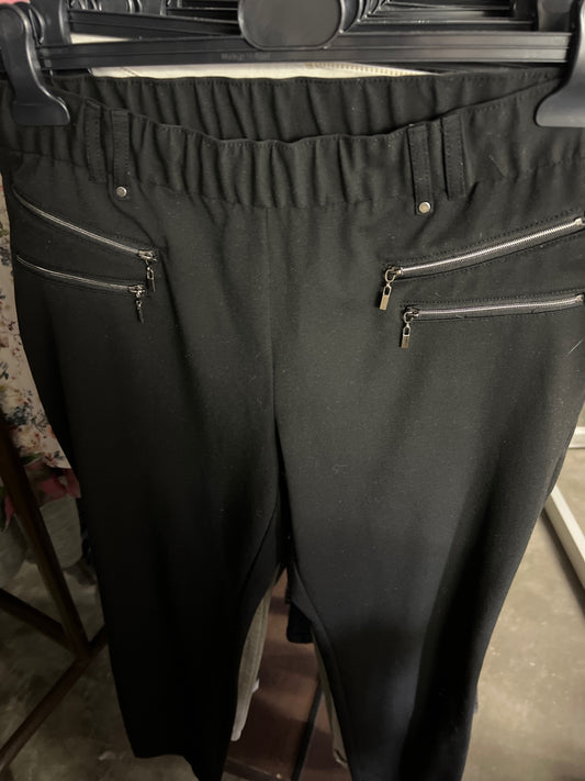 Canda Stoffhose Schwarz Größe: 40