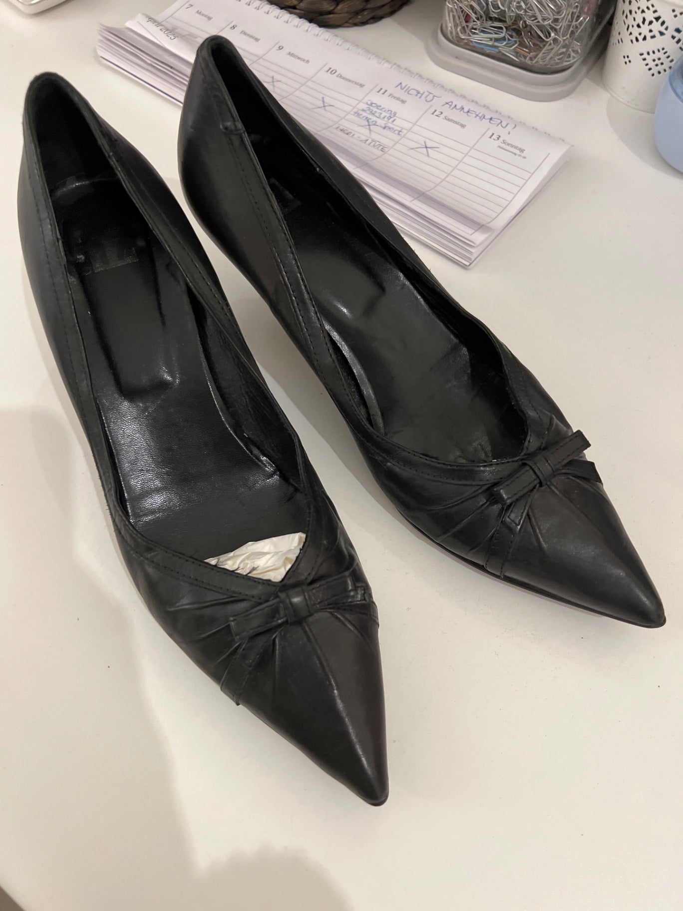 Pumps Schwarz Größe: 40
