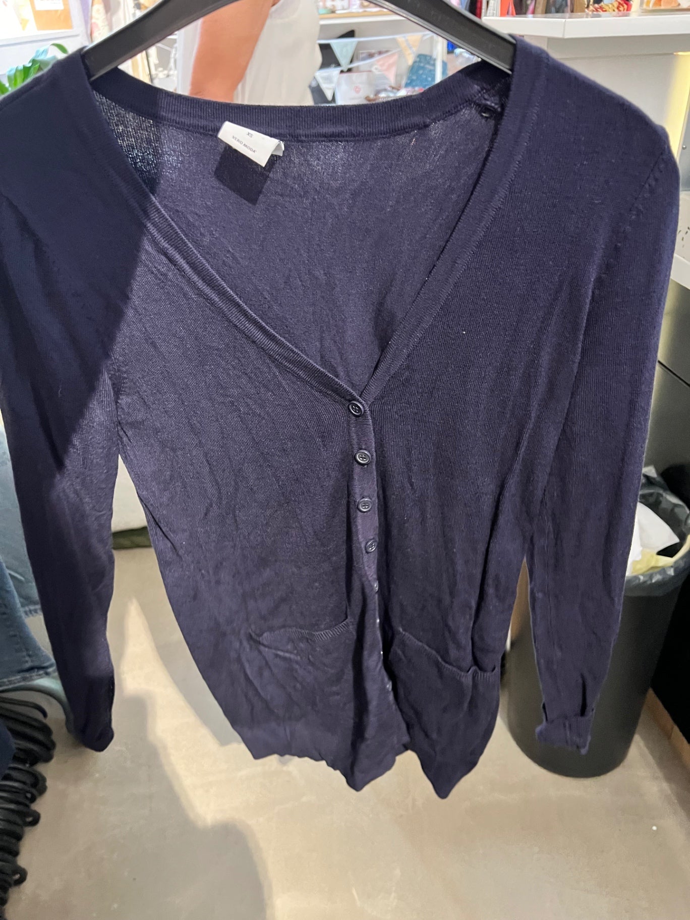 Vero Moda Cardigan Dunkelblau Größe: XS