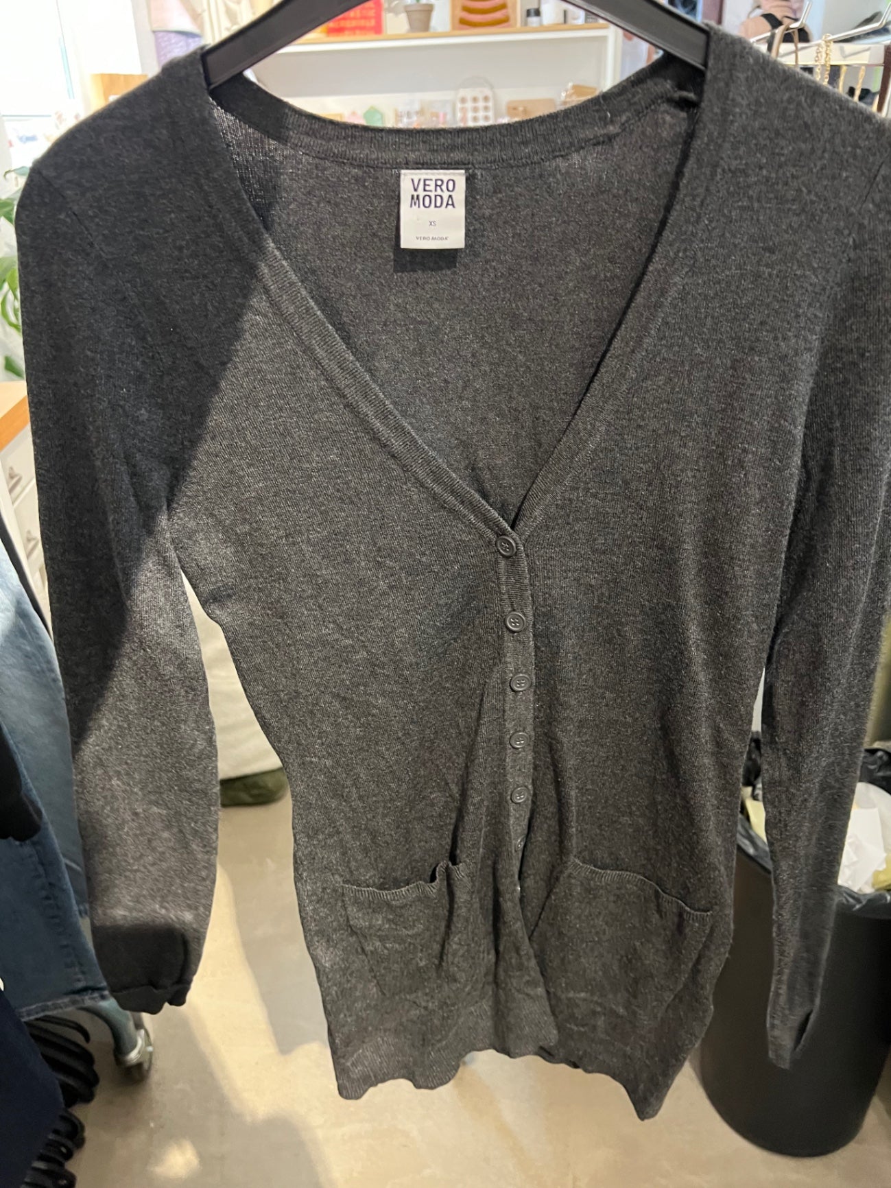 Vero Moda Cardigan Grau Größe: XS