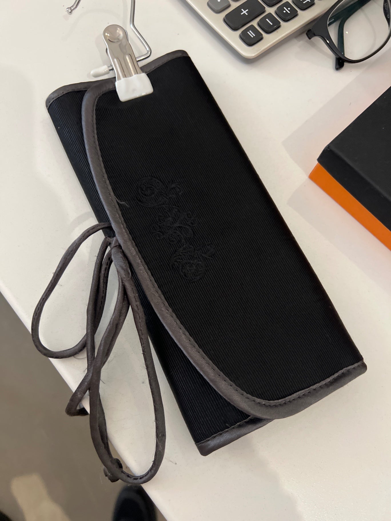 Kosmetiktasche Schwarz 
