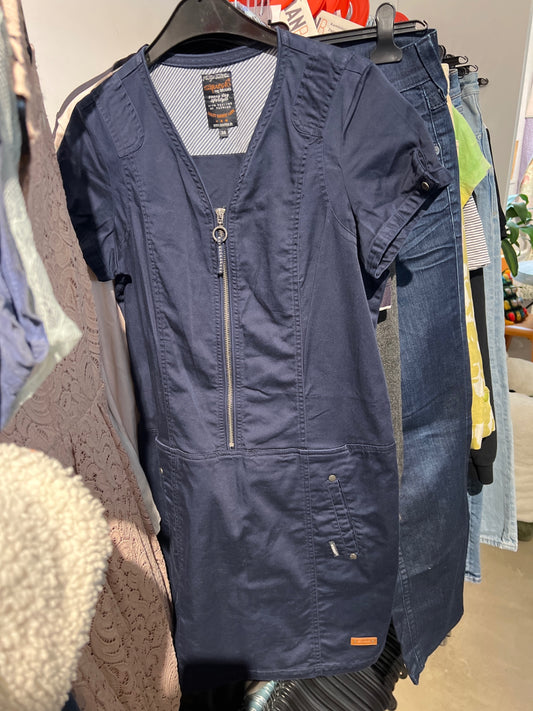 S‘questo Kleid Blau Größe: S